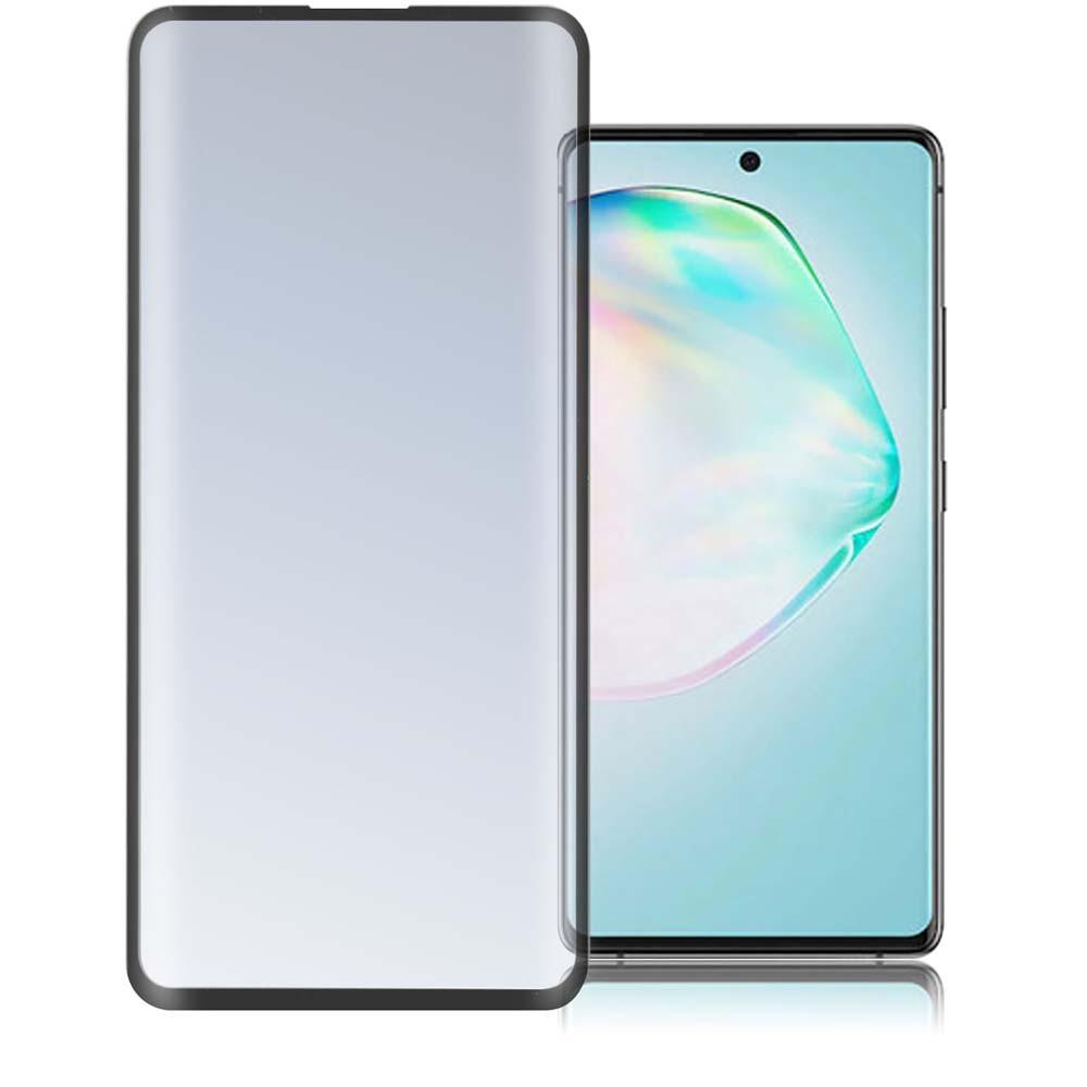 Калено стъклено защитно покритие с извити ръбове за целия дисплей на Samsung Galaxy S10 Lite - 4smarts Second Glass Colour Frame (черен-прозрачен) | JAR Computers Калено стъклено защитно покритие с извити ръбове за целия дисплей на Samsung Galaxy S10 Lite - 4smarts Second Glass Colour Frame (черен-прозрачен)