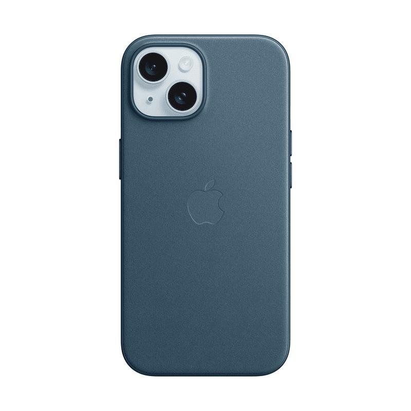 Калъф Apple iPhone 15 FineWoven Blue mt3g3