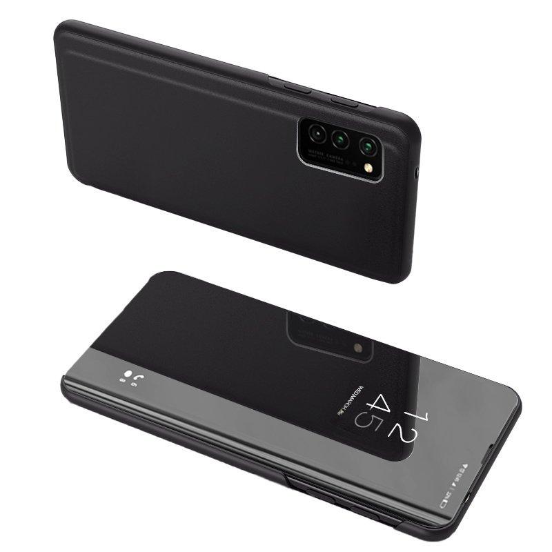 Кейс, през който виждате информация от дисплея за Samsung Galaxy A52, Galaxy A52 5G - HR Clear View Case Cover (черен) | JAR Computers Кейс, през който виждате информация от дисплея за Samsung Galaxy A52, Galaxy A52 5G - HR Clear View Case Cover (черен)