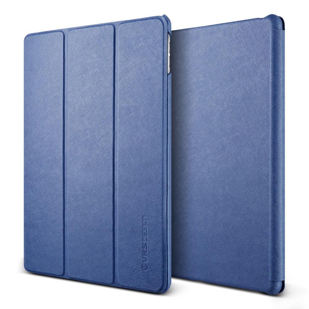 Кожен калъф и поставка за iPad Air 3 (2019), iPad Pro 10.5 - Verus Saffiano K1 (тъмносин) | JAR Computers Кожен калъф и поставка за iPad Air 3 (2019), iPad Pro 10.5 - Verus Saffiano K1 (тъмносин)