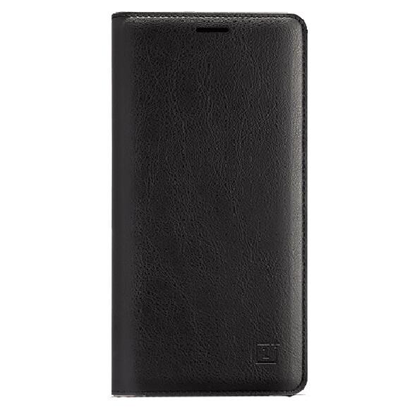 Кожен калъф, тип портфейл за OnePlus 3 - OnePlus Flip Case (черен) | JAR Computers Кожен калъф, тип портфейл за OnePlus 3 - OnePlus Flip Case (черен)