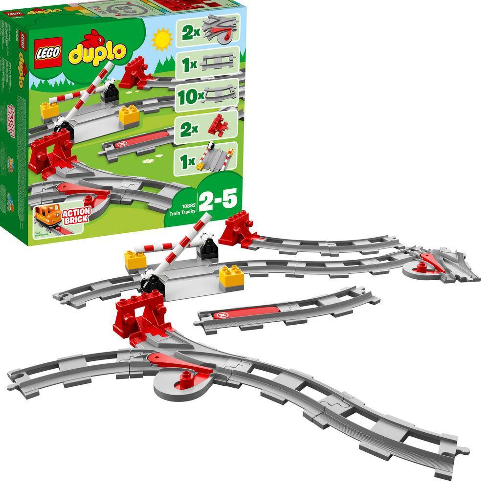 Lego Duplo: Train Tracks για 2 - 5 ετών (10882) (LGO10882) | JAR Computers Lego Duplo: Train Tracks για 2 - 5 ετών (10882) (LGO10882)