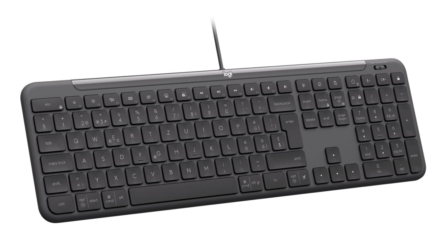 Logitech Signature Slim K620 For Business клавиатура Универсален USB QWERTY Американски международен език Графит | JAR Computers Logitech Signature Slim K620 For Business клавиатура Универсален USB QWERTY Американски международен език Графит