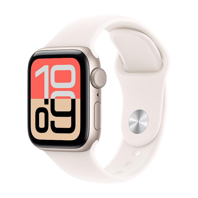 Смарт часовник Apple Watch SE3 40mm Starlight/Star Band S/M meh34