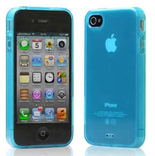 Силиконов калъф с аксесоари за iPhone 4/4S (син) - Tunewear Softshell | JAR Computers Силиконов калъф с аксесоари за iPhone 4/4S (син) - Tunewear Softshell