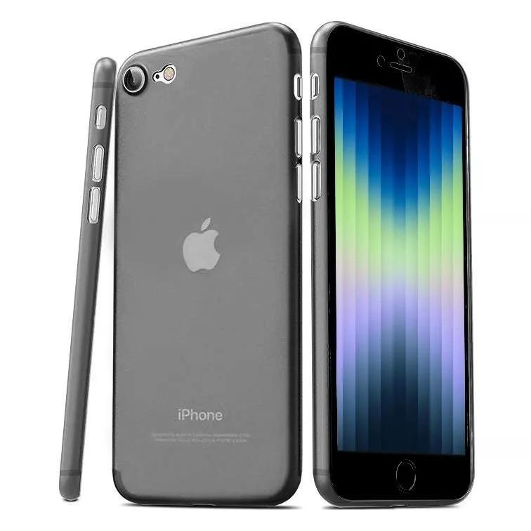 Тънък силиконов (TPU) калъф (0.4 mm) за iPhone SE (2022), iPhone SE (2020), iPhone 8, iPhone 7 - Tech-Protect UltraSlim Case (сив-мат) | JAR Computers Тънък силиконов (TPU) калъф (0.4 mm) за iPhone SE (2022), iPhone SE (2020), iPhone 8, iPhone 7 - Tech-Protect UltraSlim Case (сив-мат)