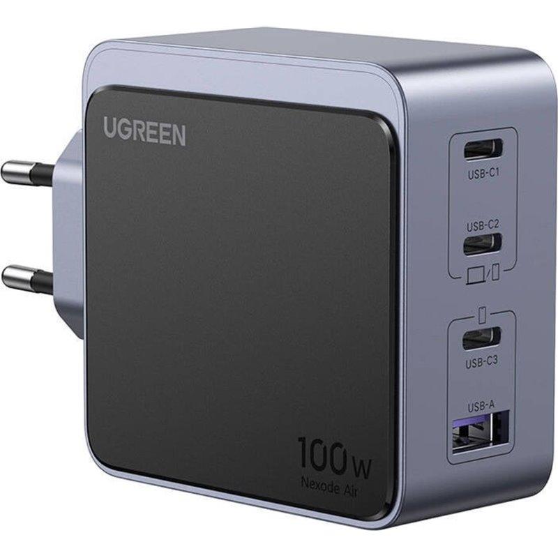 UGREEN Nexode S 100W 4-портово GaN зарядно устройство за бързо зареждане (EU) | JAR Computers UGREEN Nexode S 100W 4-портово GaN зарядно устройство за бързо зареждане (EU)