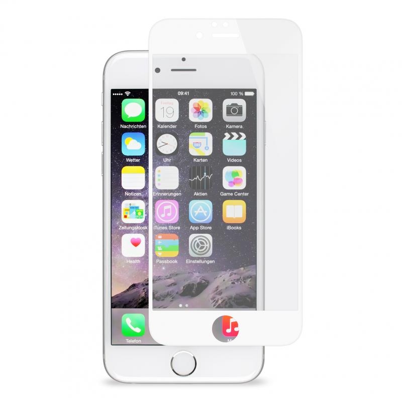 Artwizz ScratchStopper Frame - обхващащо целия дисплей защитно покритие за iPhone 6, iPhone 6S (бял)
