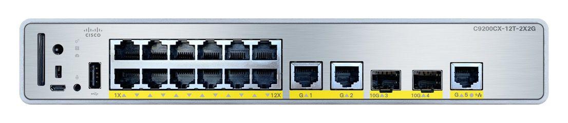 Cisco C9200CX-12T-2X2G-E мрежов суич Управляем Gigabit Ethernet (10/100/1000) Захранване по Ethernet (PoE) | JAR Computers Cisco C9200CX-12T-2X2G-E мрежов суич Управляем Gigabit Ethernet (10/100/1000) Захранване по Ethernet (PoE)