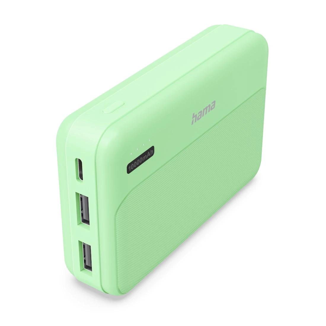 Hama Pocket 10 Литиев полимер (LiPo) 10000 mAh Зелен | JAR Computers Hama Pocket 10 Литиев полимер (LiPo) 10000 mAh Зелен