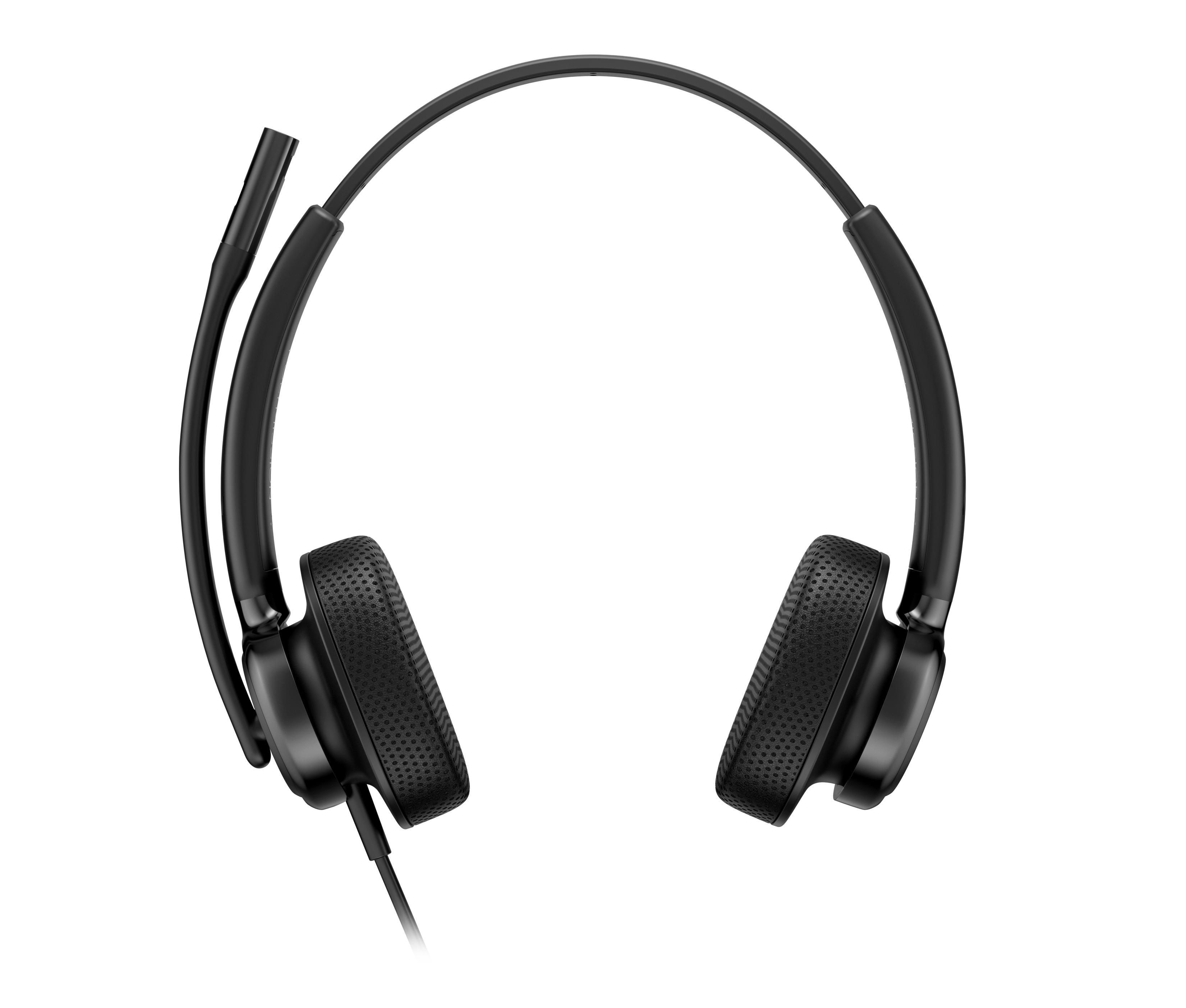 HP Poly Mission 425 Stereo USB Wired Headset | JAR Computers HP Poly Mission 425 Stereo USB Wired Headset