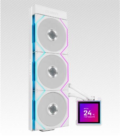 Lian Li HydroShift II LCD-S 360 TL Процесор Комплект водно охлаждане 12 см 1 броя | JAR Computers Lian Li HydroShift II LCD-S 360 TL Процесор Комплект водно охлаждане 12 см 1 броя