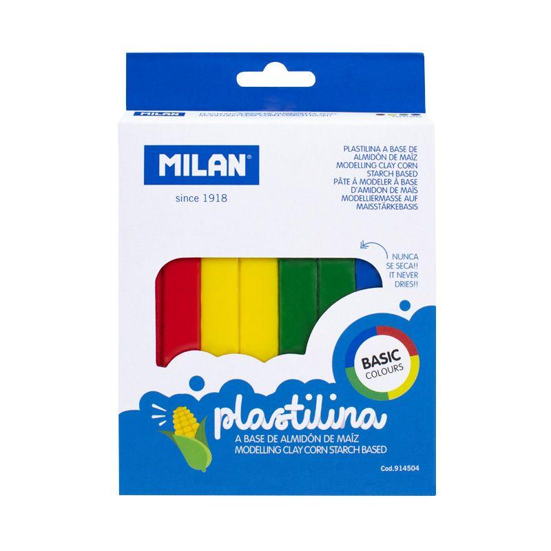 Milan Пластилин, 330 g, 4 цвята | JAR Computers Milan Пластилин, 330 g, 4 цвята