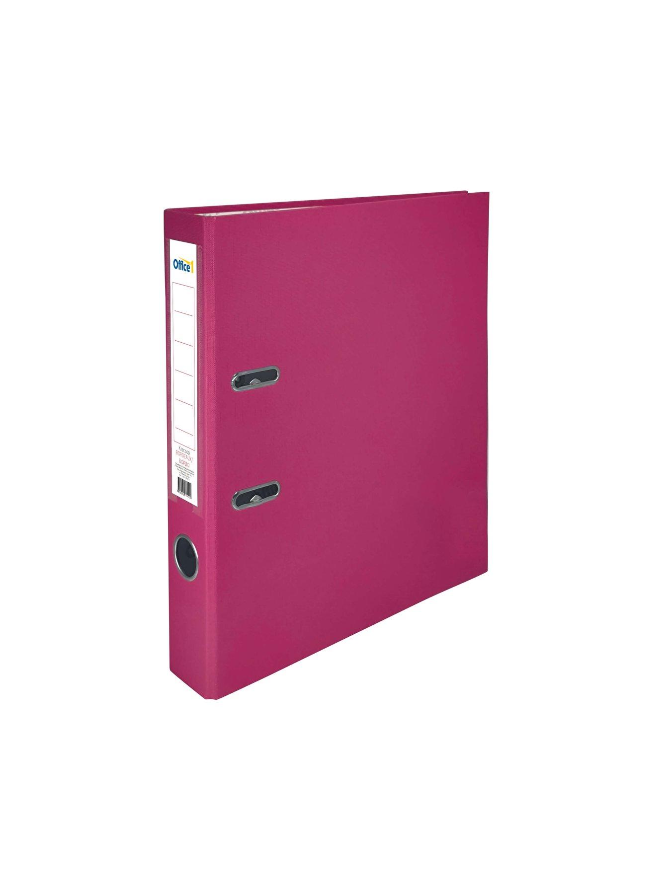 Office 1 Класьор, 5 cm, PP, без метален кант, бордо | JAR Computers Office 1 Класьор, 5 cm, PP, без метален кант, бордо
