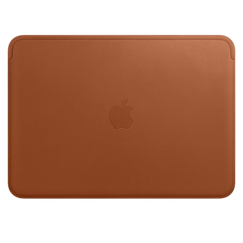 Оригинален кожен калъф, тип джоб за MacBook 12 - Apple Leather Sleeve (тъмнокафяв) | JAR Computers Оригинален кожен калъф, тип джоб за MacBook 12 - Apple Leather Sleeve (тъмнокафяв)