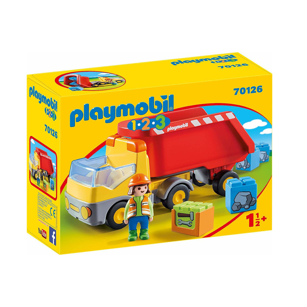 Playmobil 123 Dump Truck 1.5+ years (70126) (PLY70126)