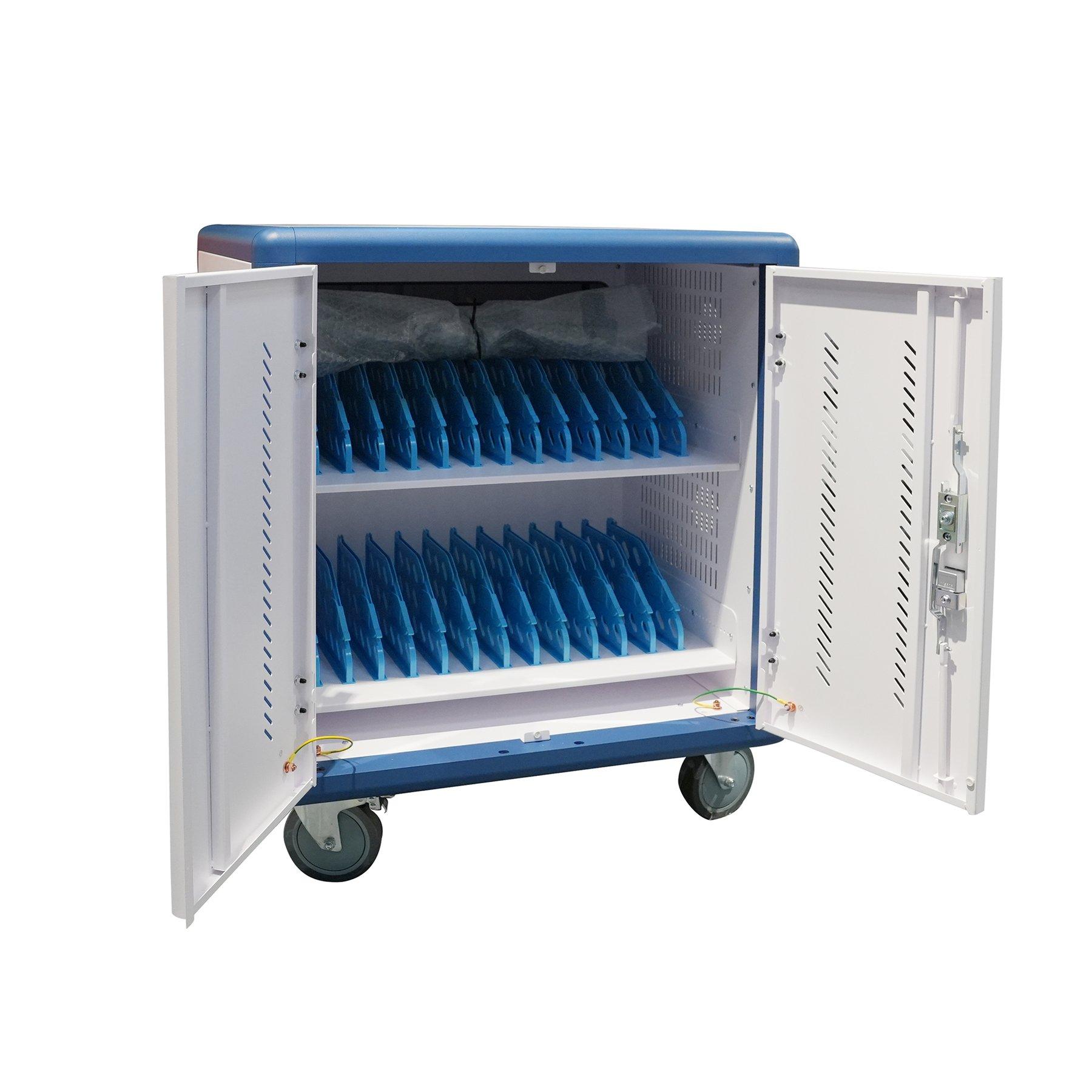 Шкаф за зареждане на лаптопи Lumi LV-4673, за 24 лаптопа | JAR Computers Шкаф за зареждане на лаптопи Lumi LV-4673, за 24 лаптопа