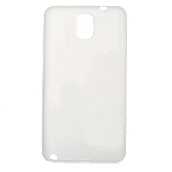 Силиконов калъф за Samsung Galaxy Note 3 N9000 - Protective Border Case (прозрачен-мат) | JAR Computers Силиконов калъф за Samsung Galaxy Note 3 N9000 - Protective Border Case (прозрачен-мат)
