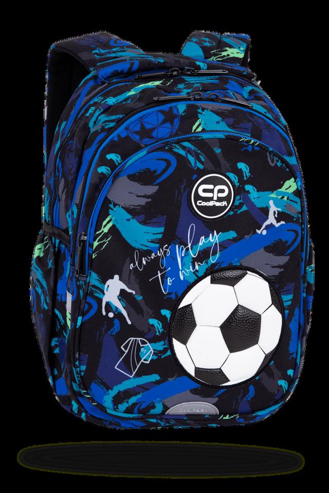 Ученическа раница Coolpack - JERRY - FOOTBALL NAVY