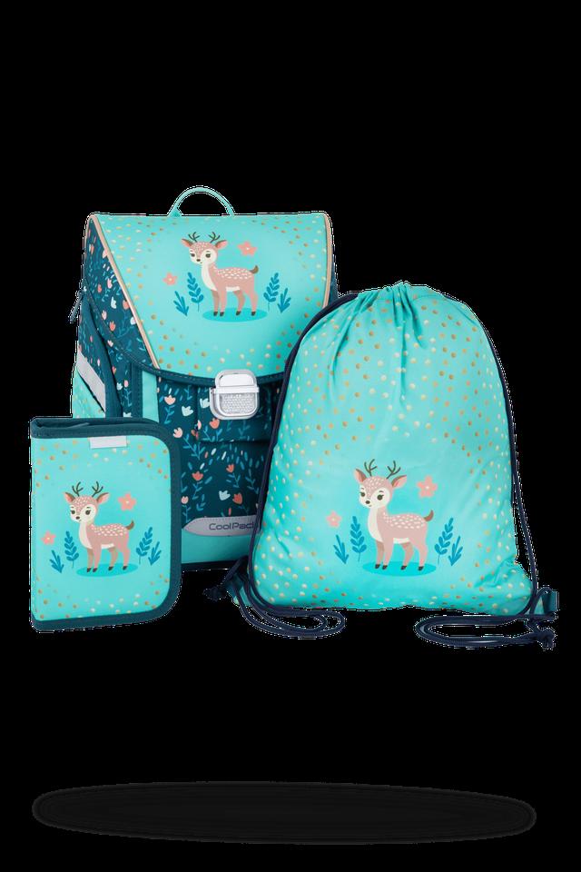 Ученическа раница с аксесоари Coolpack - Primo Ultra Base - DEER