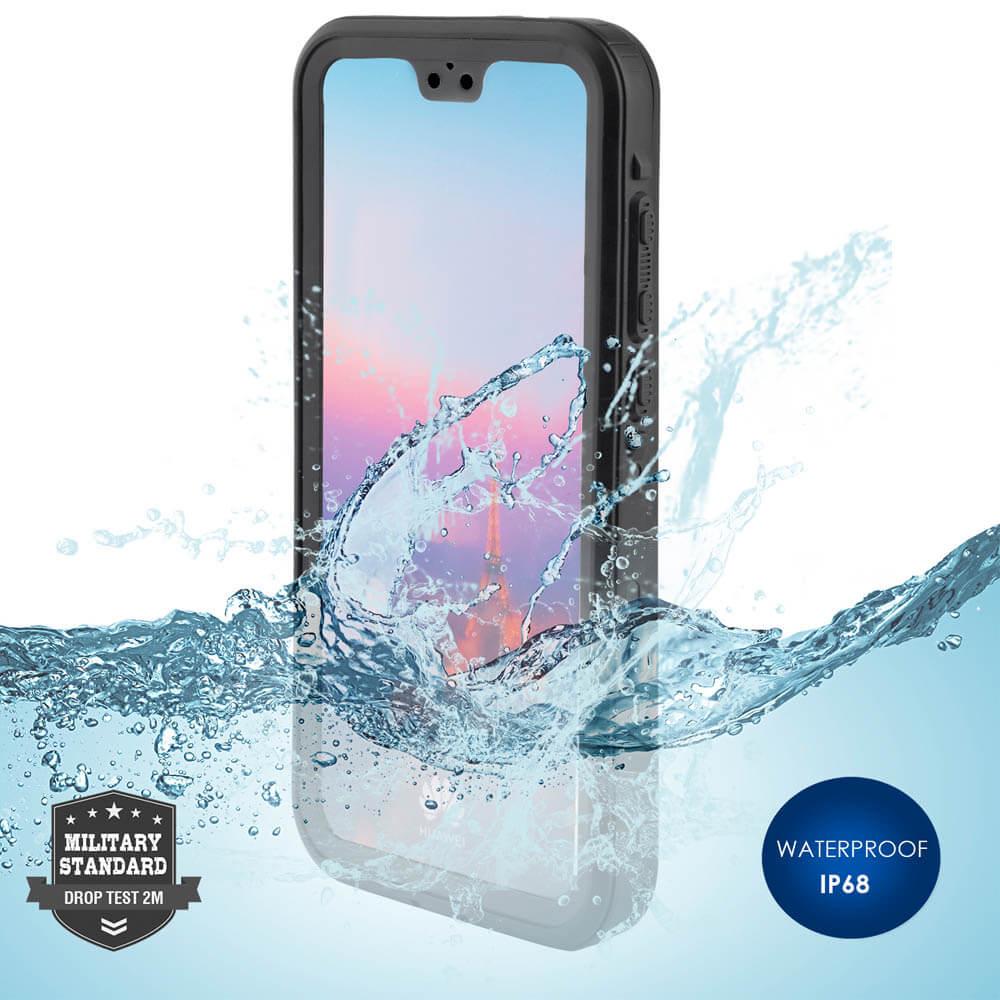 Ударо и водоустойчив калъф за Huawei P20 Pro - 4smarts Rugged Case Active Pro STARK (черен) | JAR Computers Ударо и водоустойчив калъф за Huawei P20 Pro - 4smarts Rugged Case Active Pro STARK (черен)