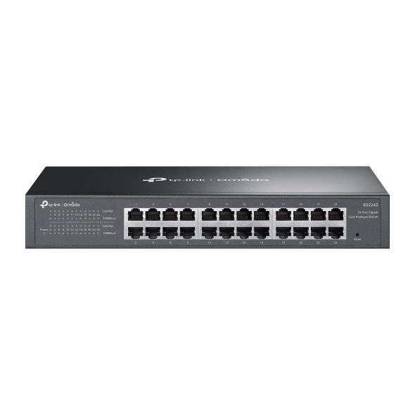 24-портов комутатор TP-Link Omada ES224G Gigabit Easy Managed Switch (v) | JAR Computers 24-портов комутатор TP-Link Omada ES224G Gigabit Easy Managed Switch (v)