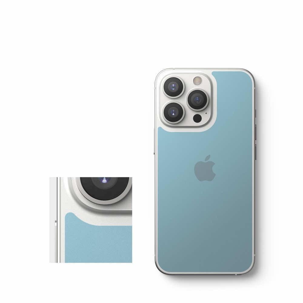 Два броя матови защитни покрития за задната част на iPhone 13 Pro - Ringke Dual Easy Matte Back Protector | JAR Computers Два броя матови защитни покрития за задната част на iPhone 13 Pro - Ringke Dual Easy Matte Back Protector