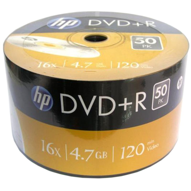 DVD+R HP 16X 4.7 GB опаковка 50 бр