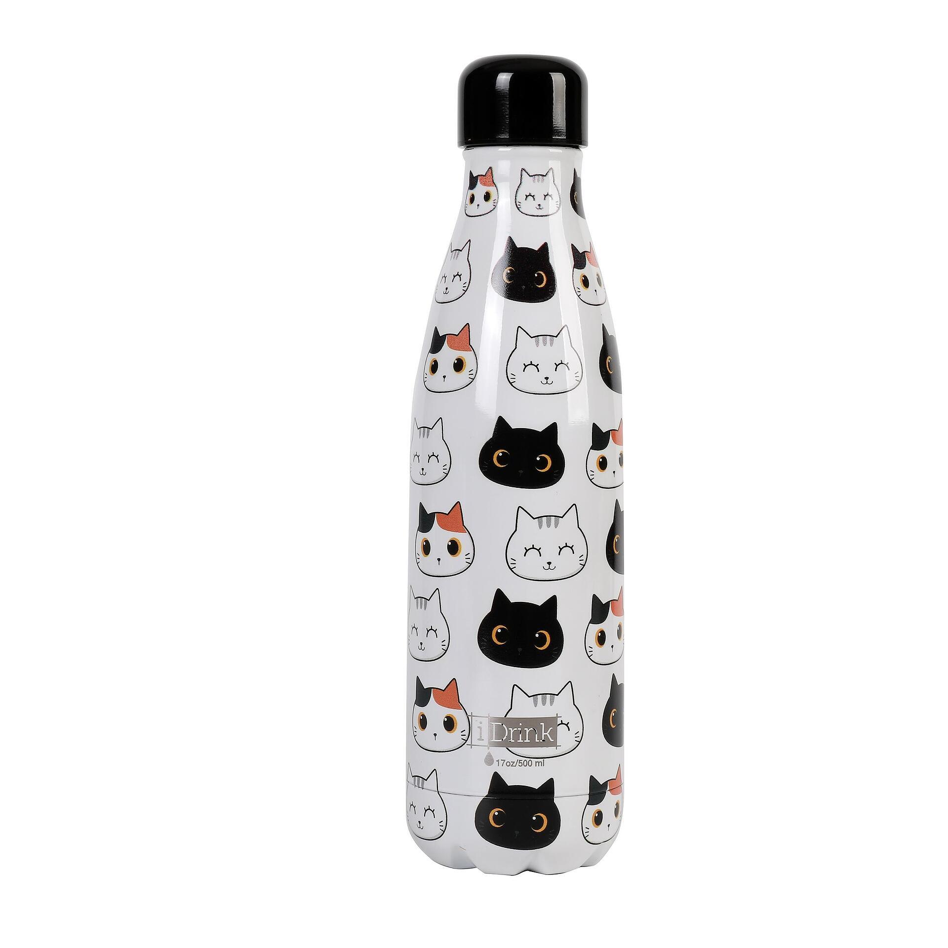 i-total Термо бутилка, 500 ml, колекция CATS | JAR Computers i-total Термо бутилка, 500 ml, колекция CATS