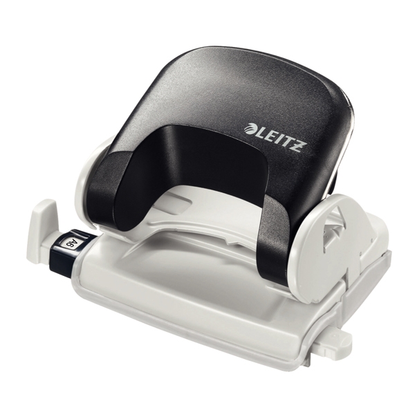 LEITZ OFFICE PERFORATOR 1.6 MM BLACK (LEI50380095BK)