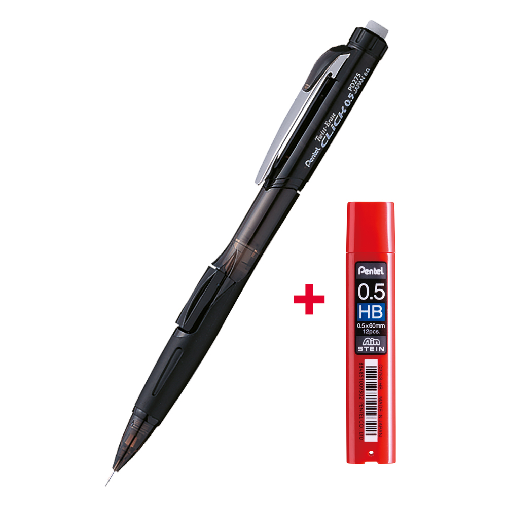 Молив авт. Pentel PD275 0.5мм + графити