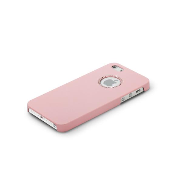 Поликарбонатов кейс с кристали за iPhone 5, iPhone 5S, iPhone SE - RGBMIX Diamond Crystal Case (розов) | JAR Computers Поликарбонатов кейс с кристали за iPhone 5, iPhone 5S, iPhone SE - RGBMIX Diamond Crystal Case (розов)