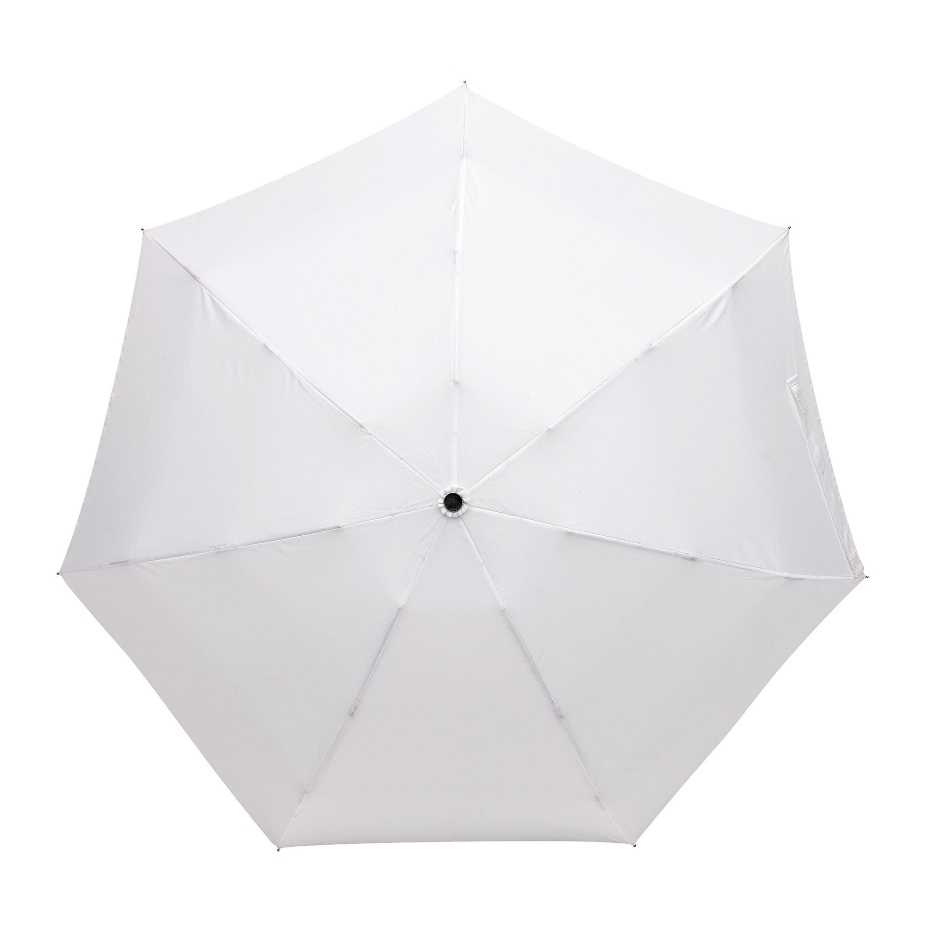 TOPS Чадър Shorty, със сгъваема дръжка и калъф, бял | JAR Computers TOPS Чадър Shorty, със сгъваема дръжка и калъф, бял