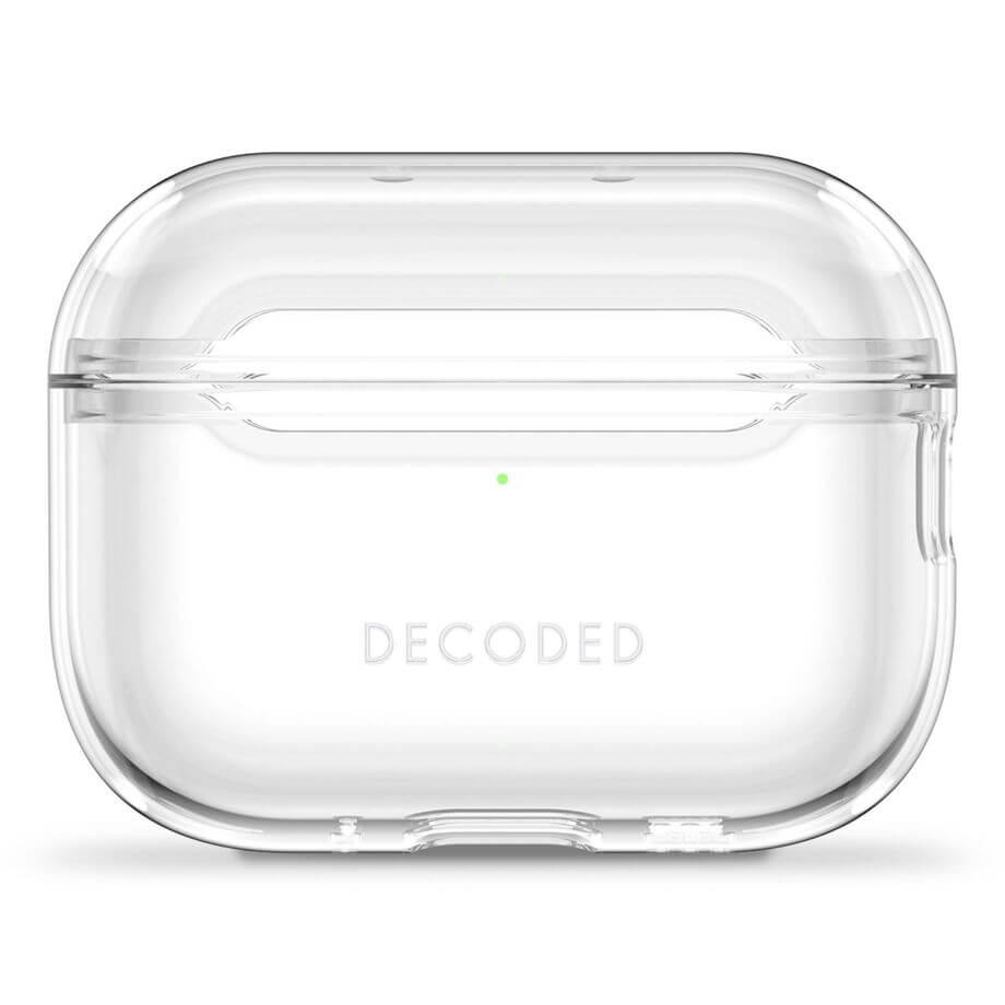 Твърд прозрачен поликарбонатов кейс за Apple AirPods Pro 3 - Decoded Transparent AirCase Pro | JAR Computers Твърд прозрачен поликарбонатов кейс за Apple AirPods Pro 3 - Decoded Transparent AirCase Pro