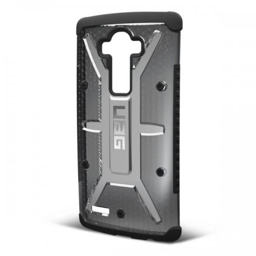Удароустойчив хибриден кейс + HD покритие за LG G4 - Urban Armor Gear Scout (тъмнопрозрачен-черен) | JAR Computers Удароустойчив хибриден кейс + HD покритие за LG G4 - Urban Armor Gear Scout (тъмнопрозрачен-черен)