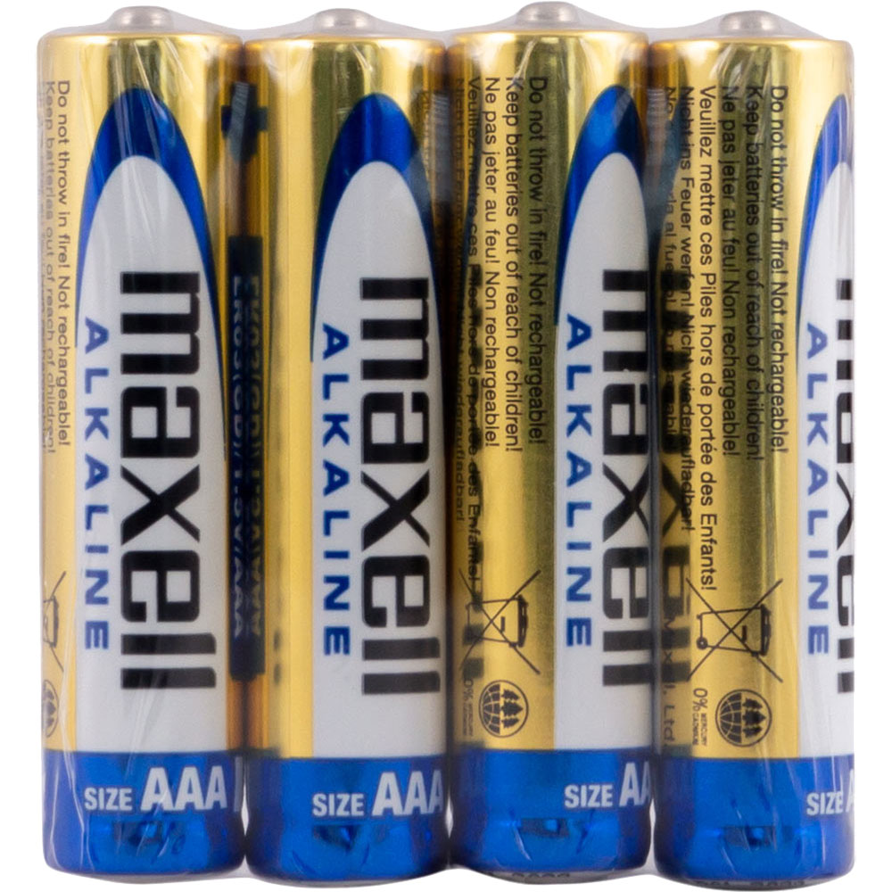 Алкална батерия Maxell AAA/LR03 оп4