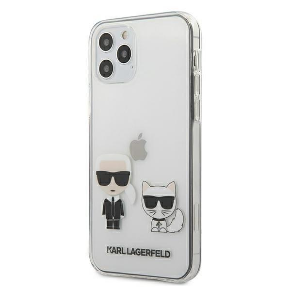 Дизайнерски кейс с висока защита за iPhone 12, iPhone 12 Pro - Karl Lagerfeld Karl & Choupette Case (прозрачен) | JAR Computers Дизайнерски кейс с висока защита за iPhone 12, iPhone 12 Pro - Karl Lagerfeld Karl & Choupette Case (прозрачен)