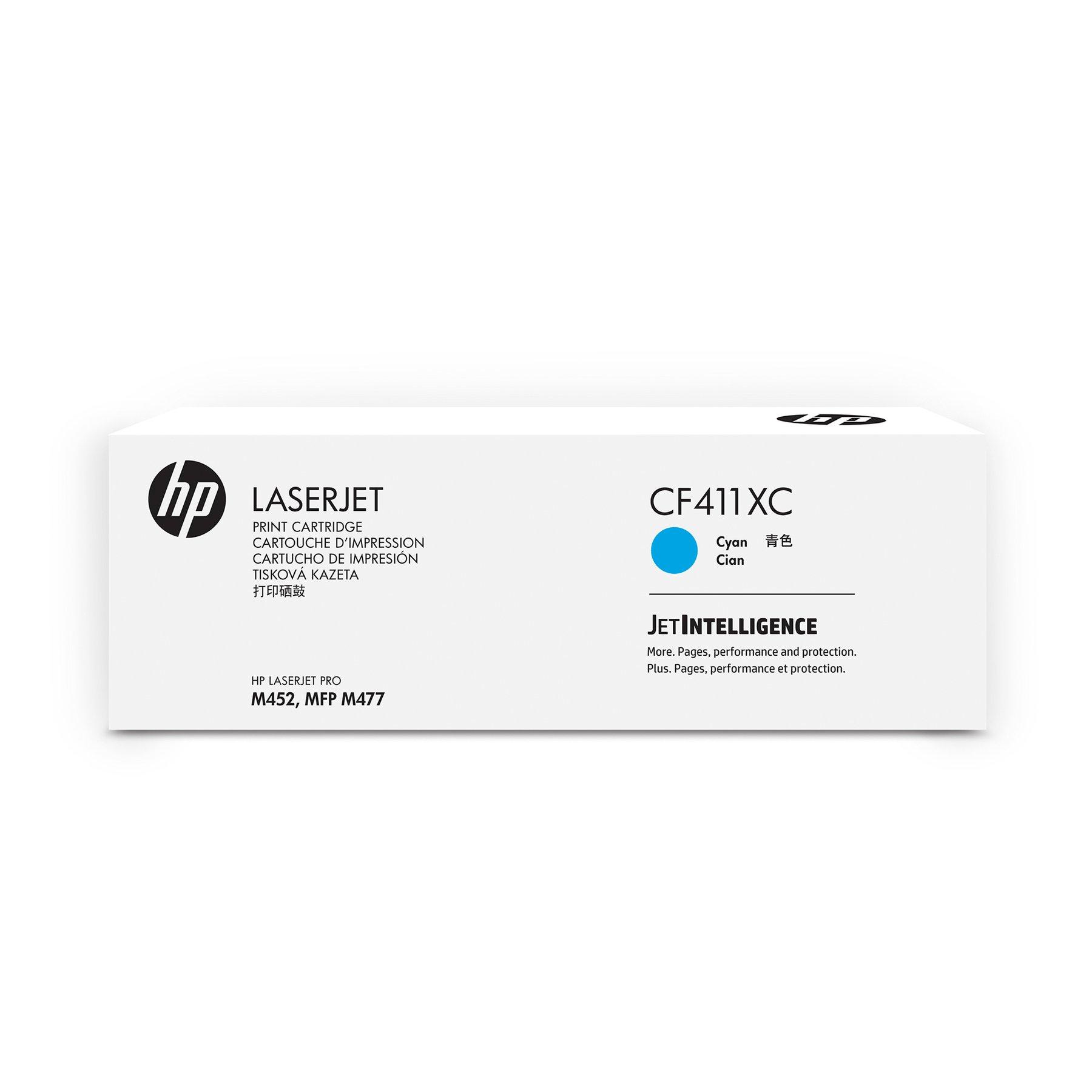 HP Тонер CF411XC, Cyan