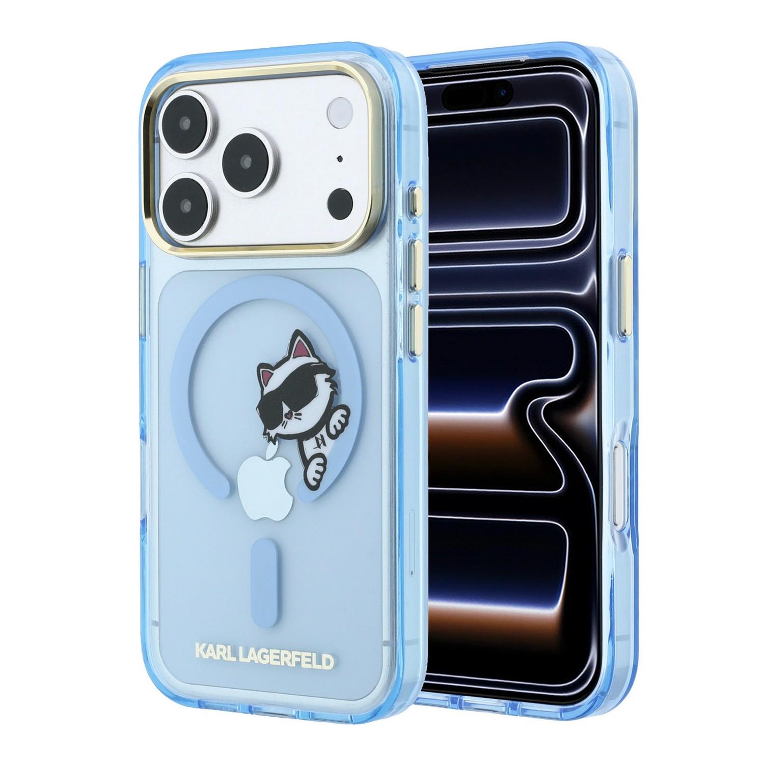 Karl Lagerfeld Калъф Apple iPhone 18 Pro Max/ 17 Pro Max, IML Choupette Peekaboo Magsafe /син/ - KLHMP18X6HCPSCB | JAR Computers Karl Lagerfeld Калъф Apple iPhone 18 Pro Max/ 17 Pro Max, IML Choupette Peekaboo Magsafe /син/ - KLHMP18X6HCPSCB
