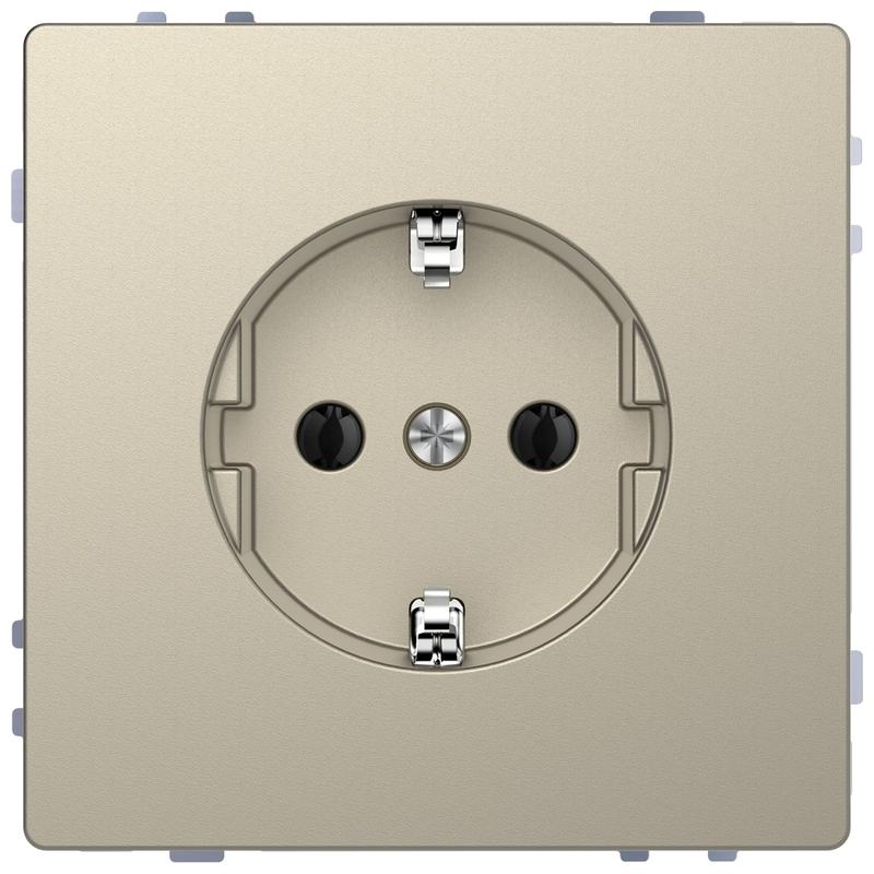 Контакт шуко механизъм 16A с лицев панел Сахара System Design - Schneider Electric Merten System Design MEG2301-6033 | JAR Computers Контакт шуко механизъм 16A с лицев панел Сахара System Design - Schneider Electric Merten System Design MEG2301-6033