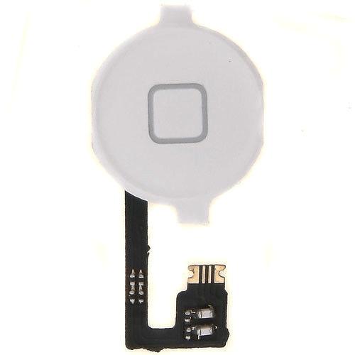 Лентов кабел за Home бутона (с бутона) за iPhone 4 - OEM Home Button Key Cable (бял) | JAR Computers Лентов кабел за Home бутона (с бутона) за iPhone 4 - OEM Home Button Key Cable (бял)