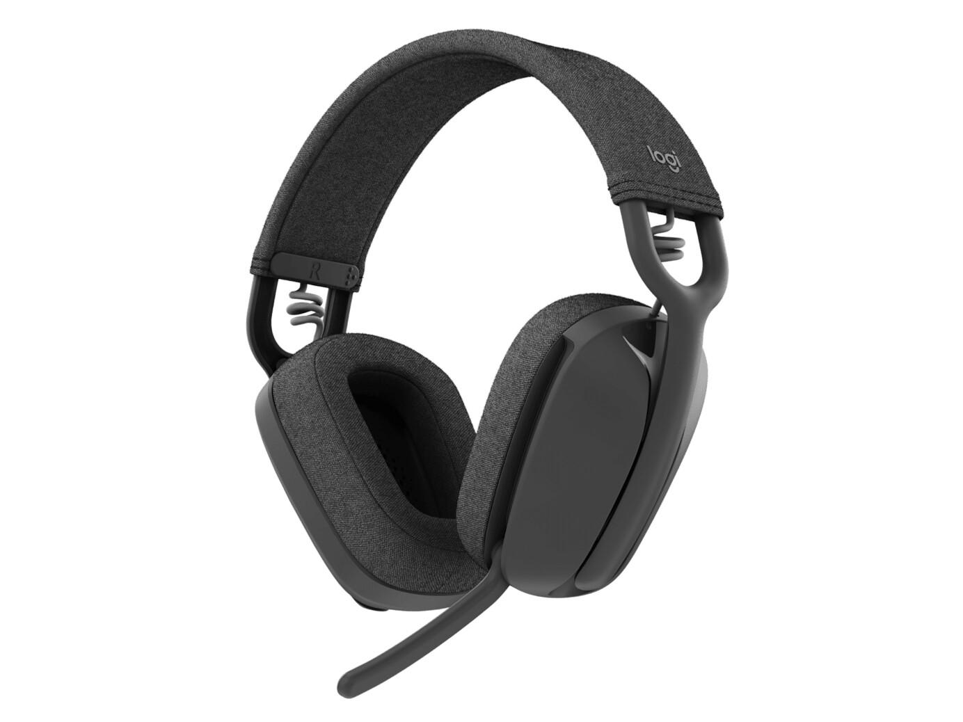 Logitech Zone Vibe Wireless Слушалки Безжичен Лента за глава Обаждания/музика UBS тип C Bluetooth Графит