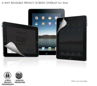 Защитно покритие за iPad - Macally Privacy Screen Overlay (първо поколение) | JAR Computers Защитно покритие за iPad - Macally Privacy Screen Overlay (първо поколение)