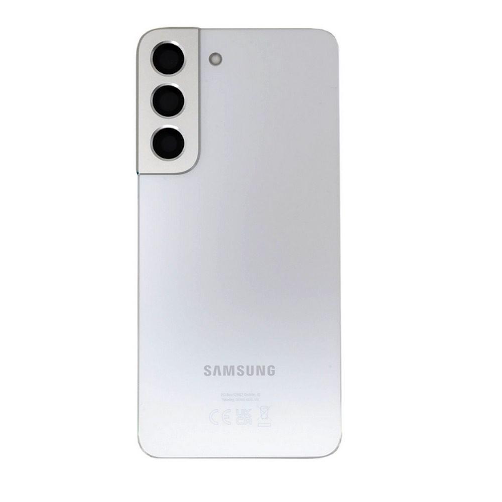 Оригинален резервен заден капак за Samsung Galaxy S22 - Samsung Back Cover (бял) | JAR Computers Оригинален резервен заден капак за Samsung Galaxy S22 - Samsung Back Cover (бял)