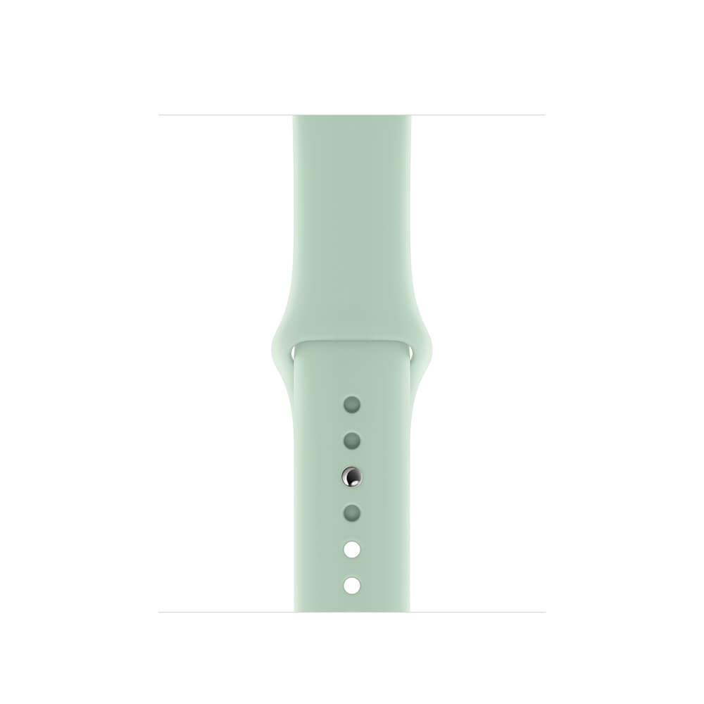 Оригинална силиконова каишка за Apple Watch 42мм, 44мм - Apple Beryl Sport Band S/M & M/L (светлосин) | JAR Computers Оригинална силиконова каишка за Apple Watch 42мм, 44мм - Apple Beryl Sport Band S/M & M/L (светлосин)