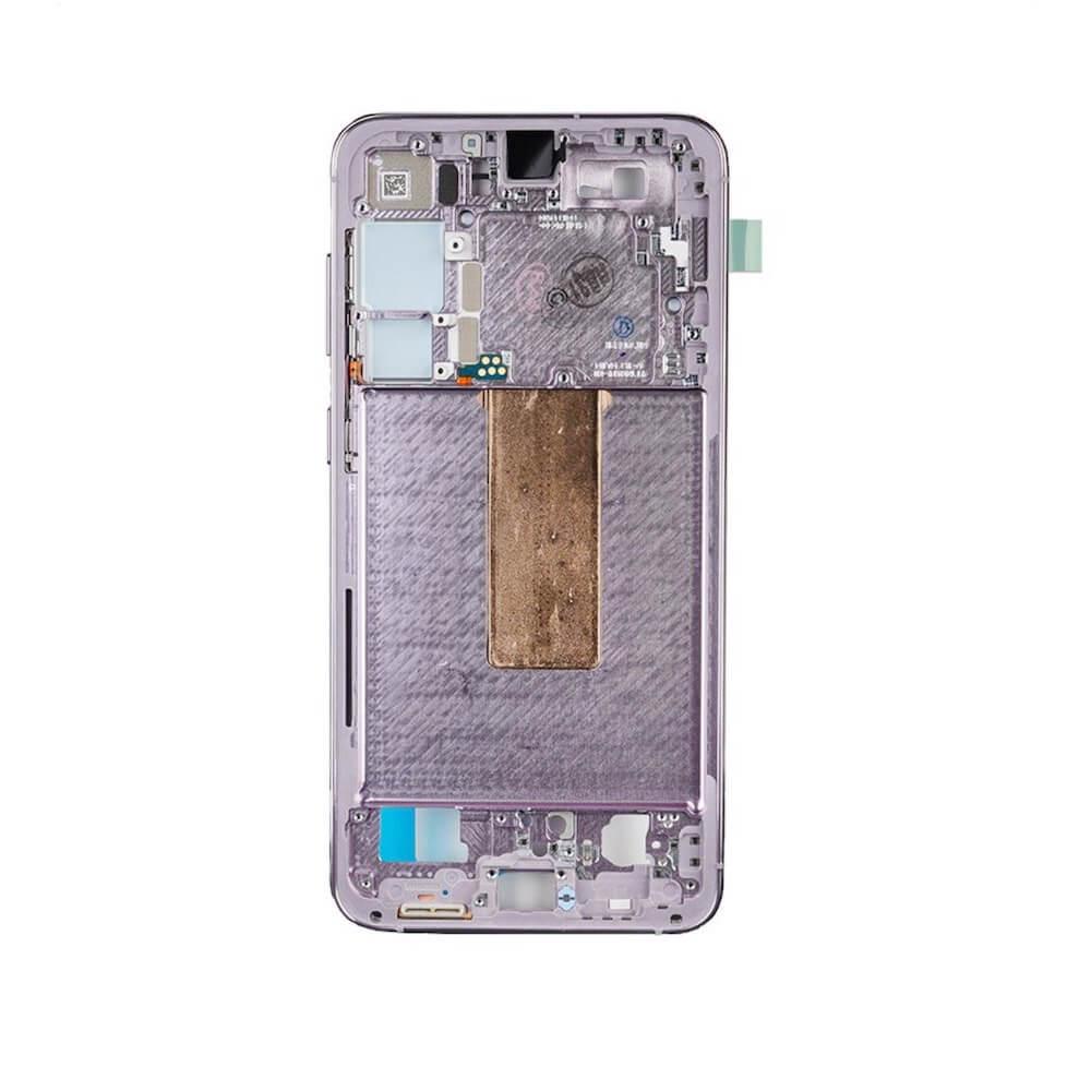 Оригинална средна рамка (шаси) за Samsung Galaxy S23 Plus - Samsung Galaxy S23 Plus Middle Frame (лилав) | JAR Computers Оригинална средна рамка (шаси) за Samsung Galaxy S23 Plus - Samsung Galaxy S23 Plus Middle Frame (лилав)