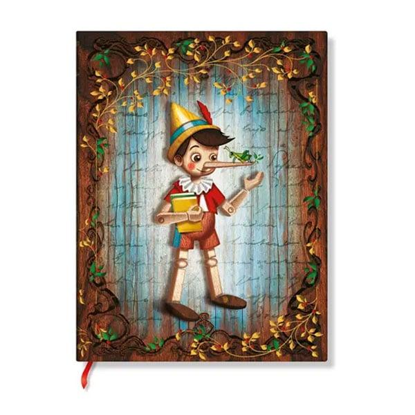 Paperblanks Тефтер Pinocchio, Ultra, твърда корица, 72 листа | JAR Computers Paperblanks Тефтер Pinocchio, Ultra, твърда корица, 72 листа