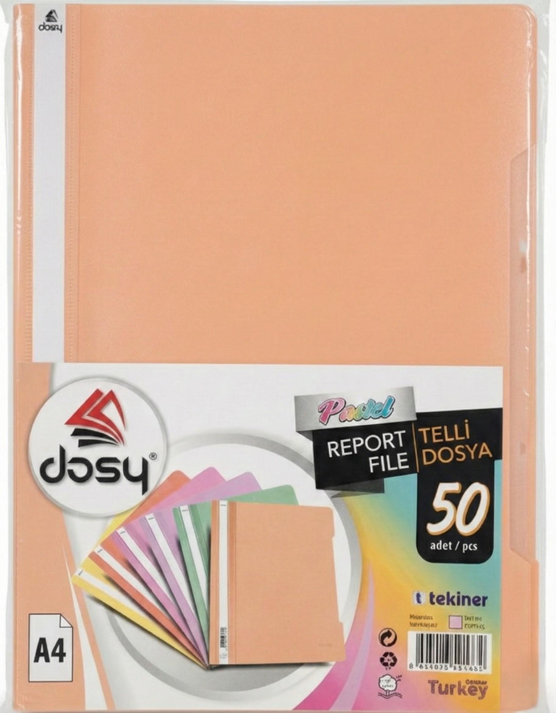 Папка с машинка и перфорация DOSY Pastel A4, PP, 180 mic, праскова | JAR Computers Папка с машинка и перфорация DOSY Pastel A4, PP, 180 mic, праскова