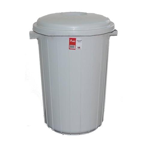 Кош Planet с капак UP104, 50 L, сив | JAR Computers Кош Planet с капак UP104, 50 L, сив