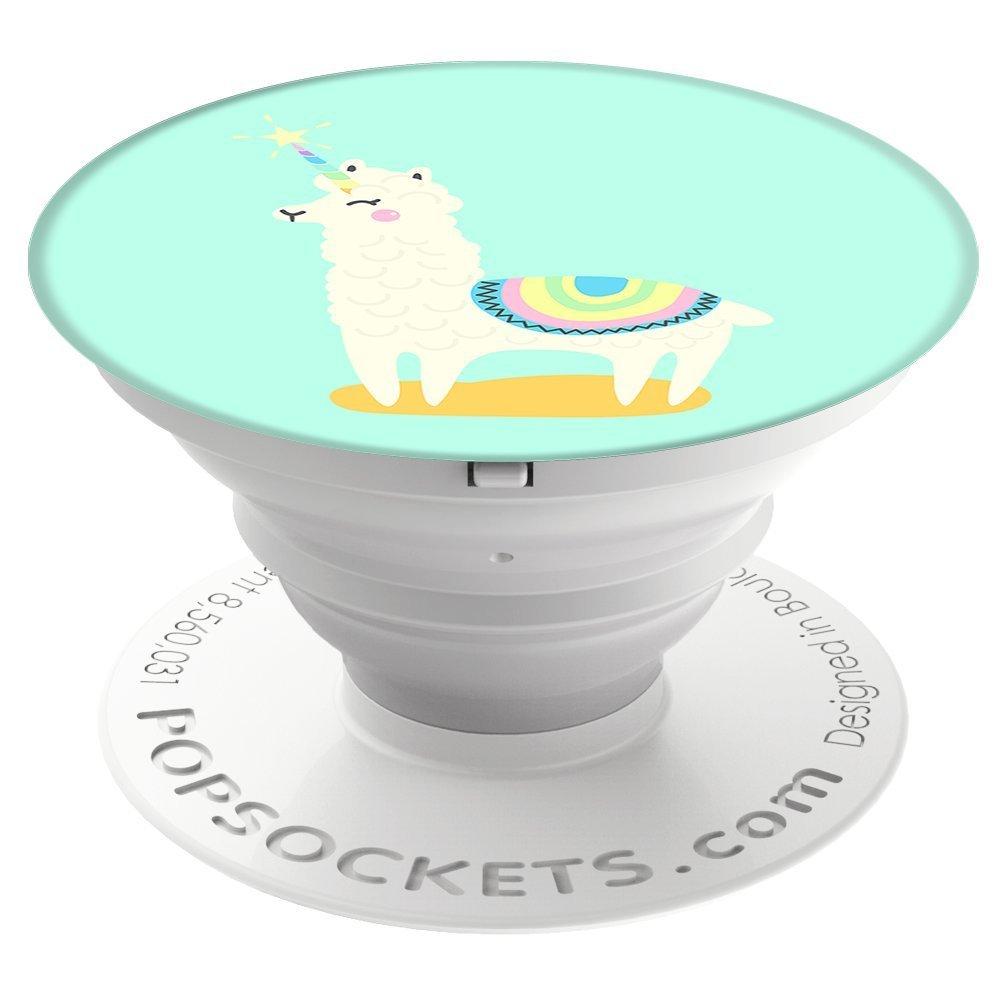 Поставка и аксесоар против изпускане на вашия смартфон - Popsockets Llamacorn (син) | JAR Computers Поставка и аксесоар против изпускане на вашия смартфон - Popsockets Llamacorn (син)